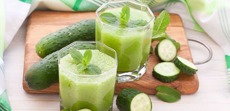 Nước ép dưa chuột giúp giảm cân hiệu quả